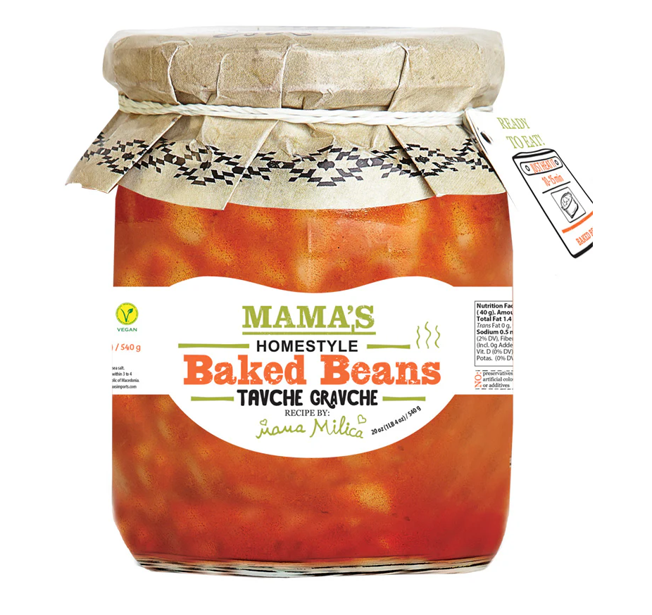 MAMA'S BAKED BEANS 6/540G MAMA'S